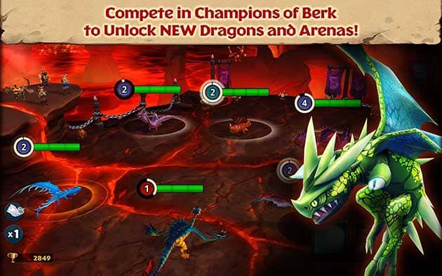 Dragons: Rise of Berk screenshot 3