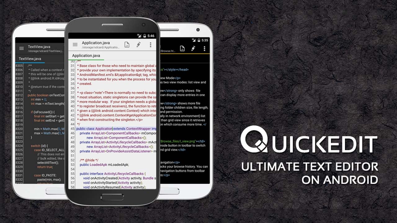 QuickEdit Text Editor poster